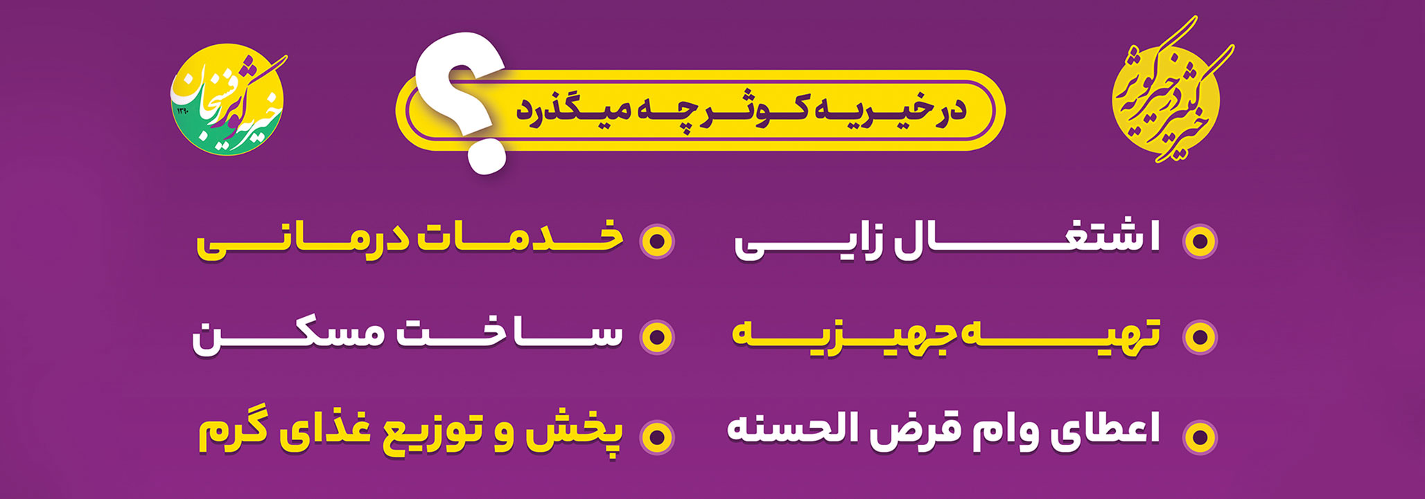 خدمات خیریه کوثر رفسنجان